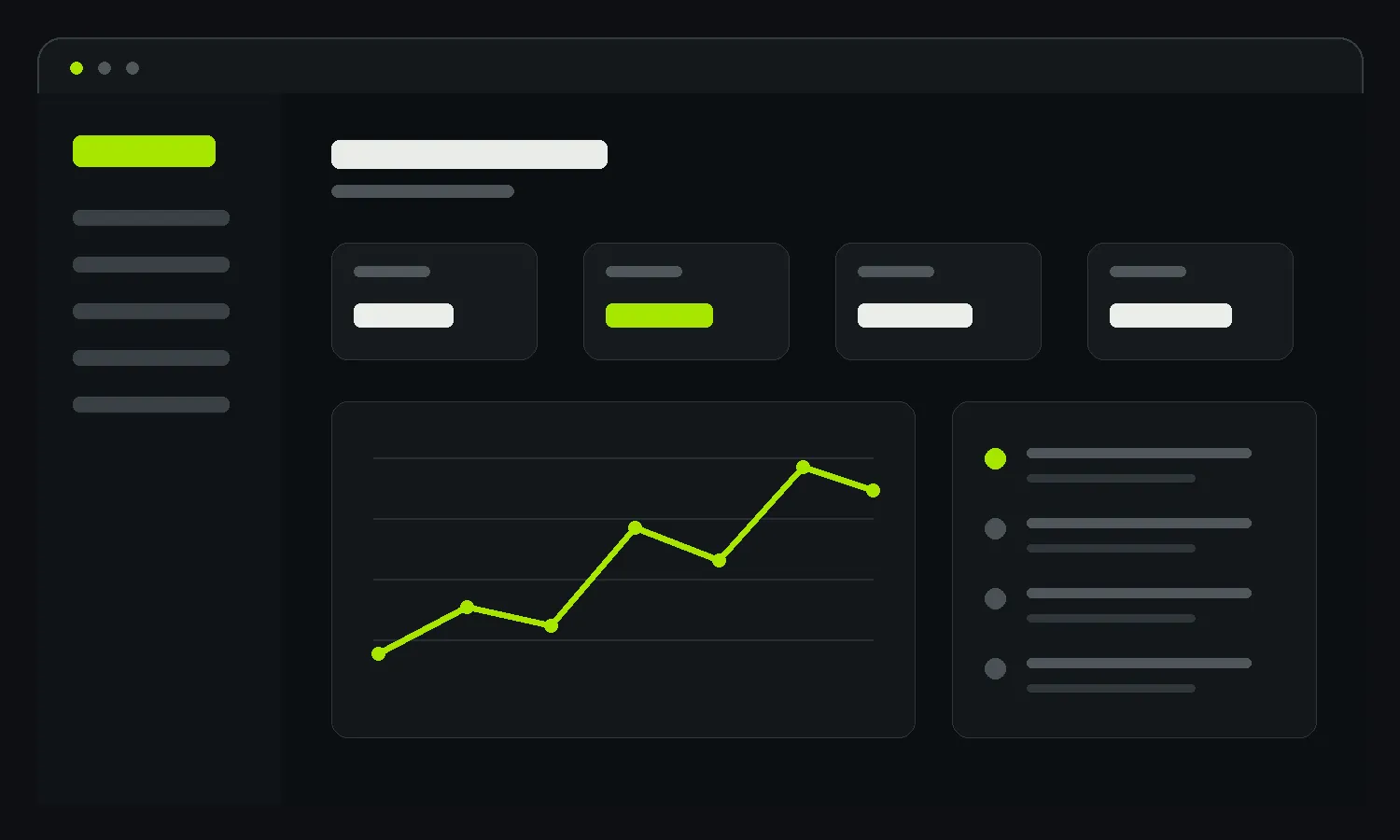 Mockup conceptual de dashboard empresarial AirLogicSoft